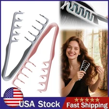 Wide Tooth Hair Comb Wide Tooth Comb For Curly Hair Roots Volumizing