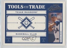 2004 Playoff Absolute Memorabilia Tools of the Trade Blue Nolan Ryan HOF e8a