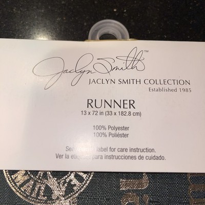 New Jaqueline Smith Collection Table Runner 13x72