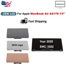 OEM LCD Display Screen Assembly For Apple MacBook Air A2179 13'' 2020 EMC 3302