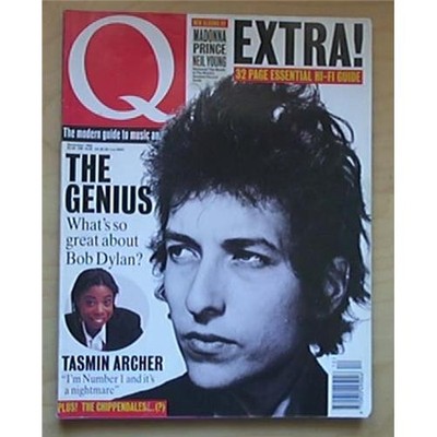 BOB DYLAN Q #75 MAGAZINE DEC 1992 BOB DYLAN COVER WITH MORE INSIDE UK