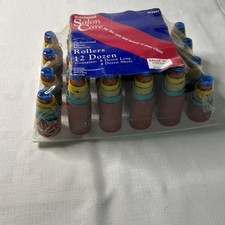 Salon Care Plastic Magnetic Rollers 8 DOZEN/ long  4DOZEN SHORT NEW IN PACKAGE