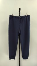 Quince Women Supersoft Fleece Joggers Navy Pants L