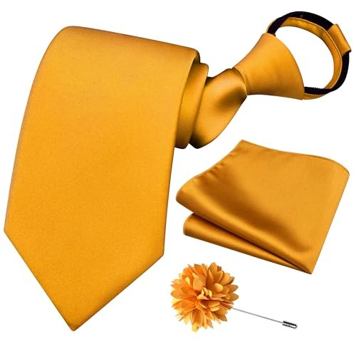 Set da uomo di lusso in misto cotone, papillon e tasca quadrata e bretelle, Papillon arancione bruciato e bretelle quadrate e arancione bruciato, Bow Tie: Length 11.5cm. Width: 7.5cm