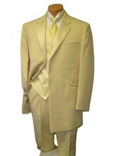 48 R Yellow Zoot Suit Tuxedo Coat only 100's of Coats in Store Pants Available