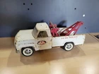 1965 Tonka Toys Pressed Steel White AA Wrecker Tow Truck #518 Parts / Restore