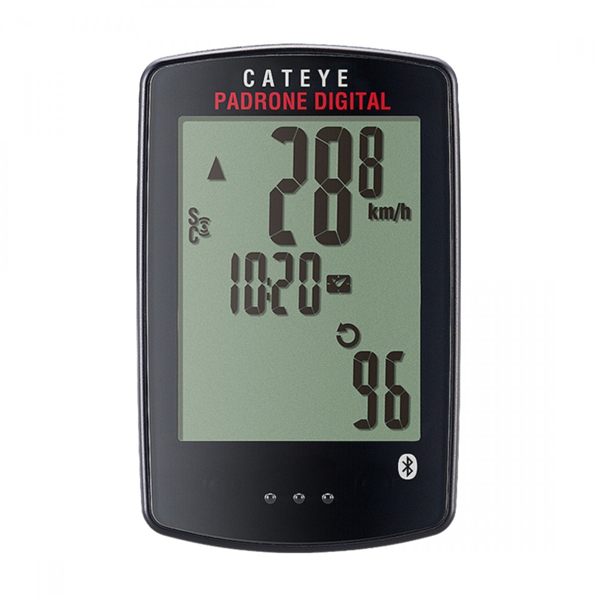 Цифровое беспроводное головное устройство Cateye CC-PA400B Padrone с функцией Bluetooth SMART большой 11590₽