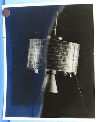 NASA Press PHOTO vtg Satellite Syncom C Communications Ready For Delivery C-3