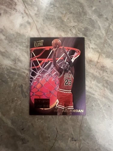1993 Fleer Ultra Basketball Michael Jordan Inside Outside card# 4