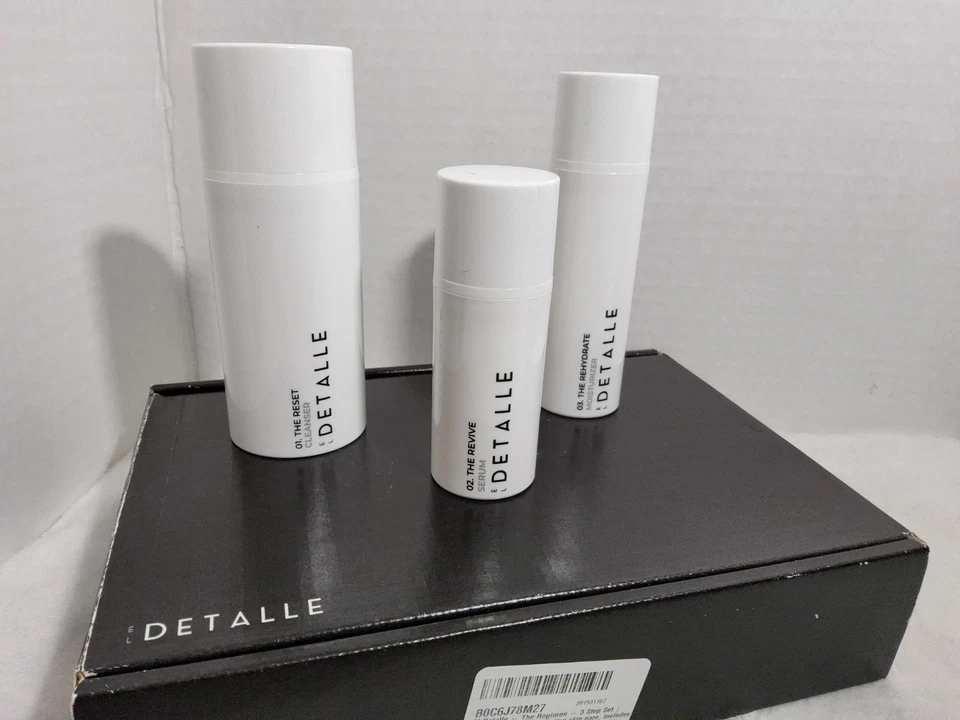 El Detalle - The Regimen - Conjunto de 3 Passos - Cuidados com a pele masculinos simples e eficazes,... - Imagem 2 de 4