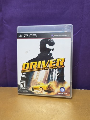 Driver: San Francisco (Sony PlayStation 3, 2011) Complete W Manual (W)