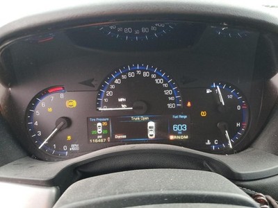 2015 Cadillac Ats Speedometer Cluster W/o Automatic Engine Stop And Start Gauge