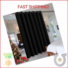 RYB HOME Blackout Thermal Insulated Blind Curtains, Noise Reduce Barrier for Nur