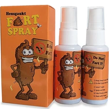 2 Pack Extra Strong Fart Spray – Hilarious Stink Bomb Gag Toy for Pranks & Fun