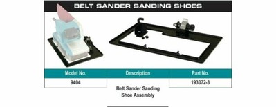 GENUINE NEW Makita 193072-3 Sanding Shoe Set to suit 9404 Belt