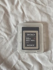 Sony 120GB G Series XQD Memory Card (W: 400MB/s R: 440MB/s)
