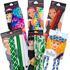 Stretchy Braid and Knotted Headbands  Nylon Hairband Hair Accessory  Workout H