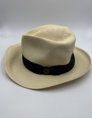 Goorin Bros Fedora 100% Toquilla Straw Panama USA Hat Small