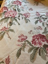 Colefax and Fowler interlined curtains in Pencarrow fabric 2.13 metres long