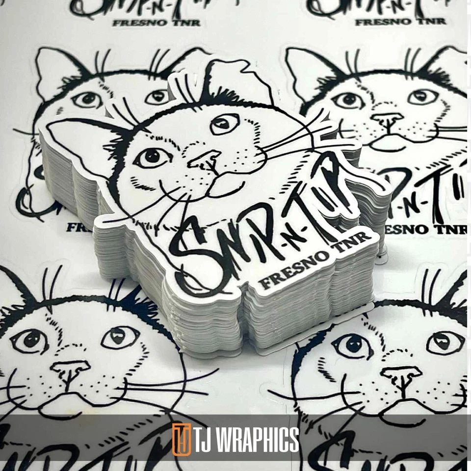 Pegatinas Personalizadas Tu Diseño Logo Etiqueta Producto Troquelado Impermeable Envío Rápido Foto 3 de 4