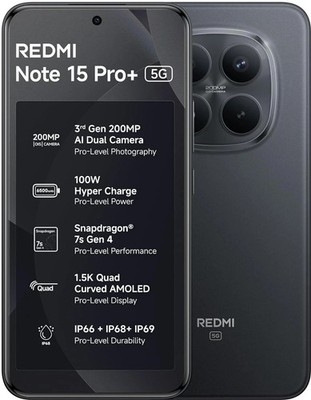 REDMI Note 15 Pro+ 5G (Blau 12GB+512GB) Esim Snapdragon 7s Gen 4 Global Version