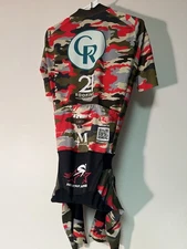 Girodana Men’s Dopio Suit Med, Pockets 2025 Team Issue. *small Hole In Right Leg