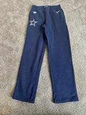 Nike Dallas Cowboys Sweatpants Small S Navy NFL On-Field Teamwear Football Retro