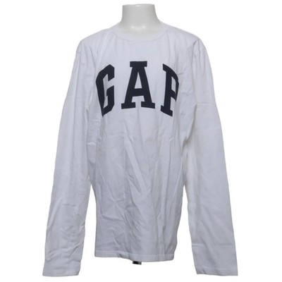 Gap Kids, Langarmshirt, Größe: 164, Weiß, Baumwolle, Einfarbig, Jungen #3MN