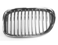Gitter Grill Vorne Links Bmw 7ER F01-F02 2009-2012 VERCHROMT-SCHWARZ