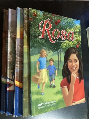 Abeka 5th Grade Readers, Lot of 5 Books in Good to Very Good Condition