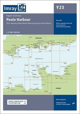 Imray Y Series Y23 Poole Harbour (Map) Y Charts