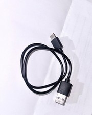 Standard Quality 18 in USB 3.0 to USB C Black Cable 1 Pack
