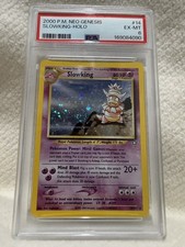 Slowking holo 14/111 neo genesis with swirl on eBay