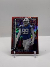 2025 Topps Chrome - DeForest Buckner #133 - Football Leather Refractor