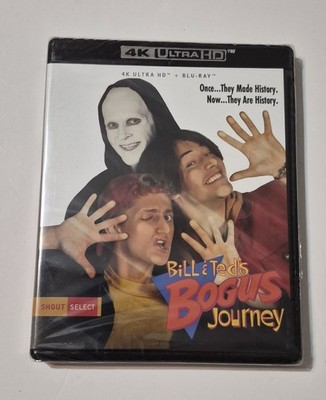 Bill & Ted's Bogus Journey 4K UHD Blu-ray Keanu Reeves Shout Select NEW Sealed