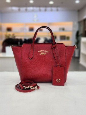 Gucci Schultertasche Mini Swing Rot 368827 153895733