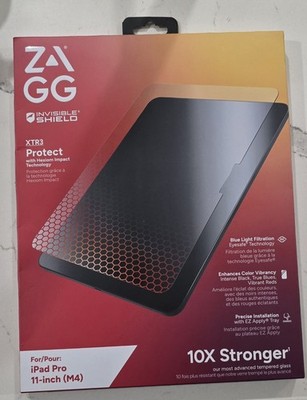 NEW ZAGG Glass Elite Apple iPad Pro 11'' (M4) Screen Protector Strong Tempered