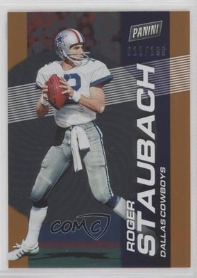 2023 Panini Player of the Day Orange 11/199 Roger Staubach #65 HOF 13h2