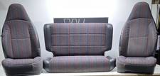Driver Passenger Front Seats Rear Seat Agate Aztec 97-02 Jeep Tj Wrangler