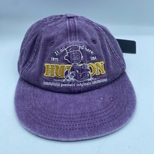 Peanuts Charlie Brown Penfield Hat OSFA Hudson River Logo Strapback Purple NWT