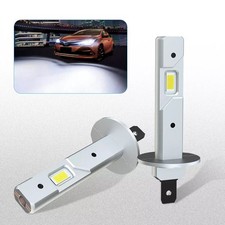 H1 Led Headlight Bulb Conversion Kit High Low Beam Lamp 6000k Super White