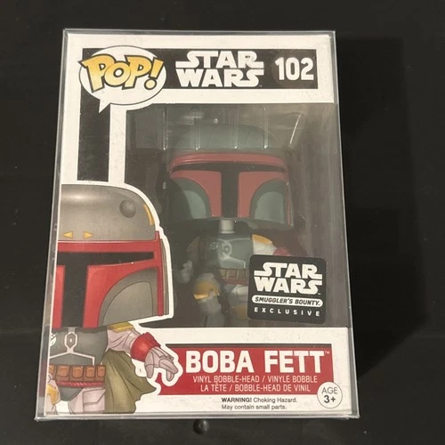 Funko Pop! Vinyl: Star Wars Boba Fett Flying #102 Smuggler's Bounty