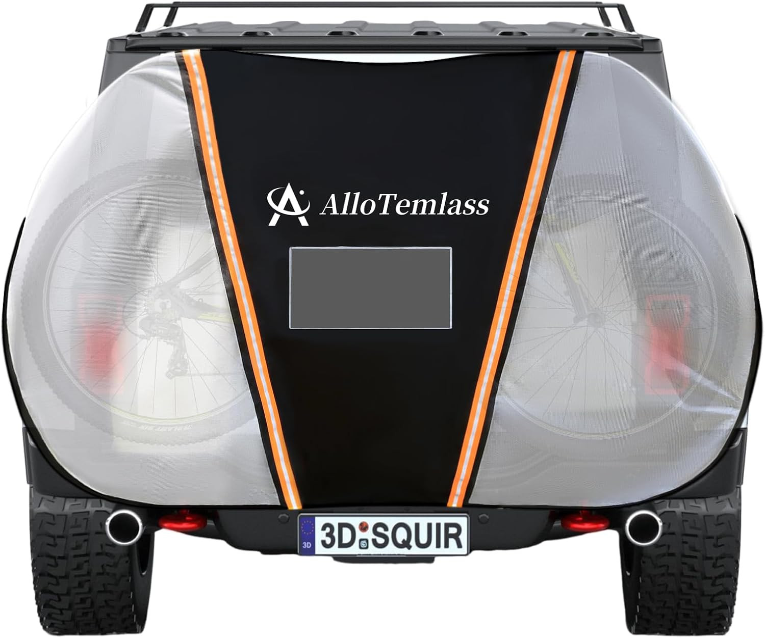 Premium Waterproof Bike Cover for Car Racks - Fits SUVs, RVs, Trucks