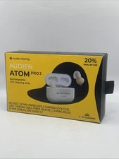 Audien ATOM PRO 2 Wireless Rechargeable OTC Hearing Aid, Premium Comfort  XP2-32