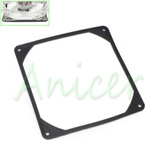 140mm PC Case Fan Silicone Anti-vibration Gasket Shock Absorption Pad Black