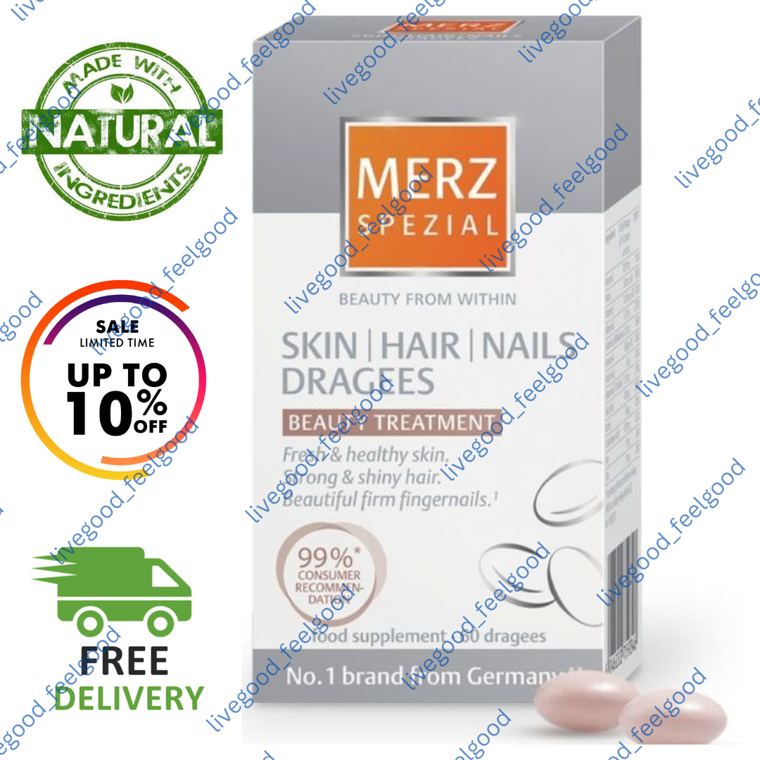 Merz Special Dragees Hair Shiny Fresh Skin Healthy Nails Vitamins