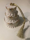 Lenox 2015 “Our First Christmas Together” Wedding Cake Ornament Excellent — photo 4