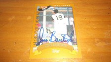 Jose Bautista Pittsburgh Pirates Signed 2002 Topps  Update Card COA