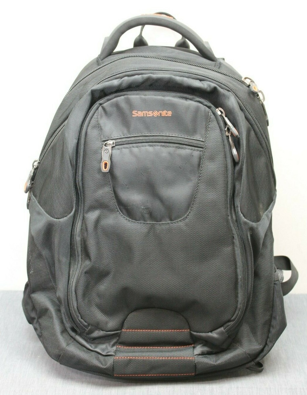 Samsonite Laptop Backpack Black / Orange Medium 14" P… Gem