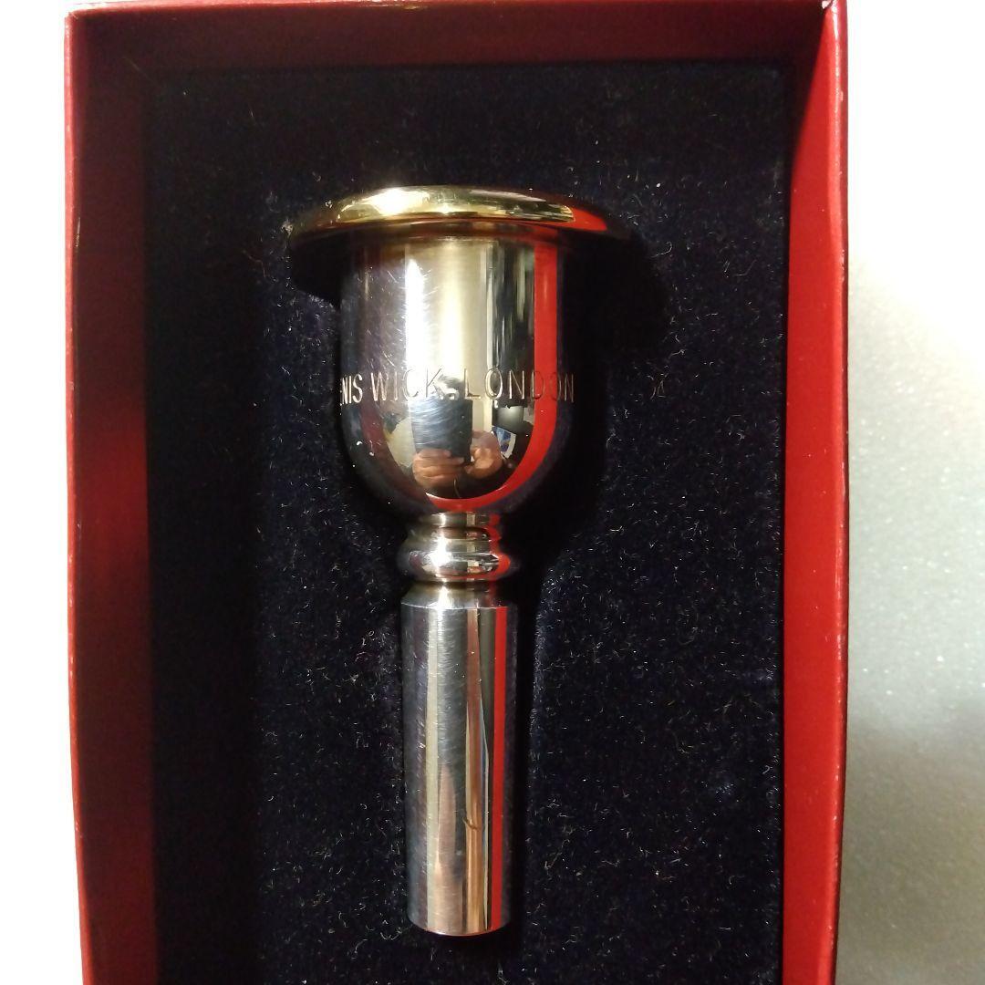 Denis Wick Heritage 5ABL Trombone Mouthpiece Rim Inner Gold-Plated Finish-image